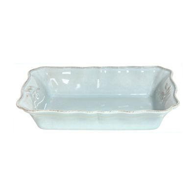 Costa Nova Alentejo Turquoise 11.75 Inch Rectangular Baker, JR301-TRQ, 5606739912772