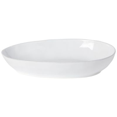 Costa Nova Livia White Oval Baker 14 Inch, LNA361-WHI, 5606739960698
