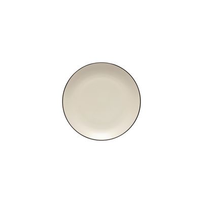 Costa Nova Augusta Natural Black Bread Plate 7 Inch, SLP172-NAB, 5606739961213
