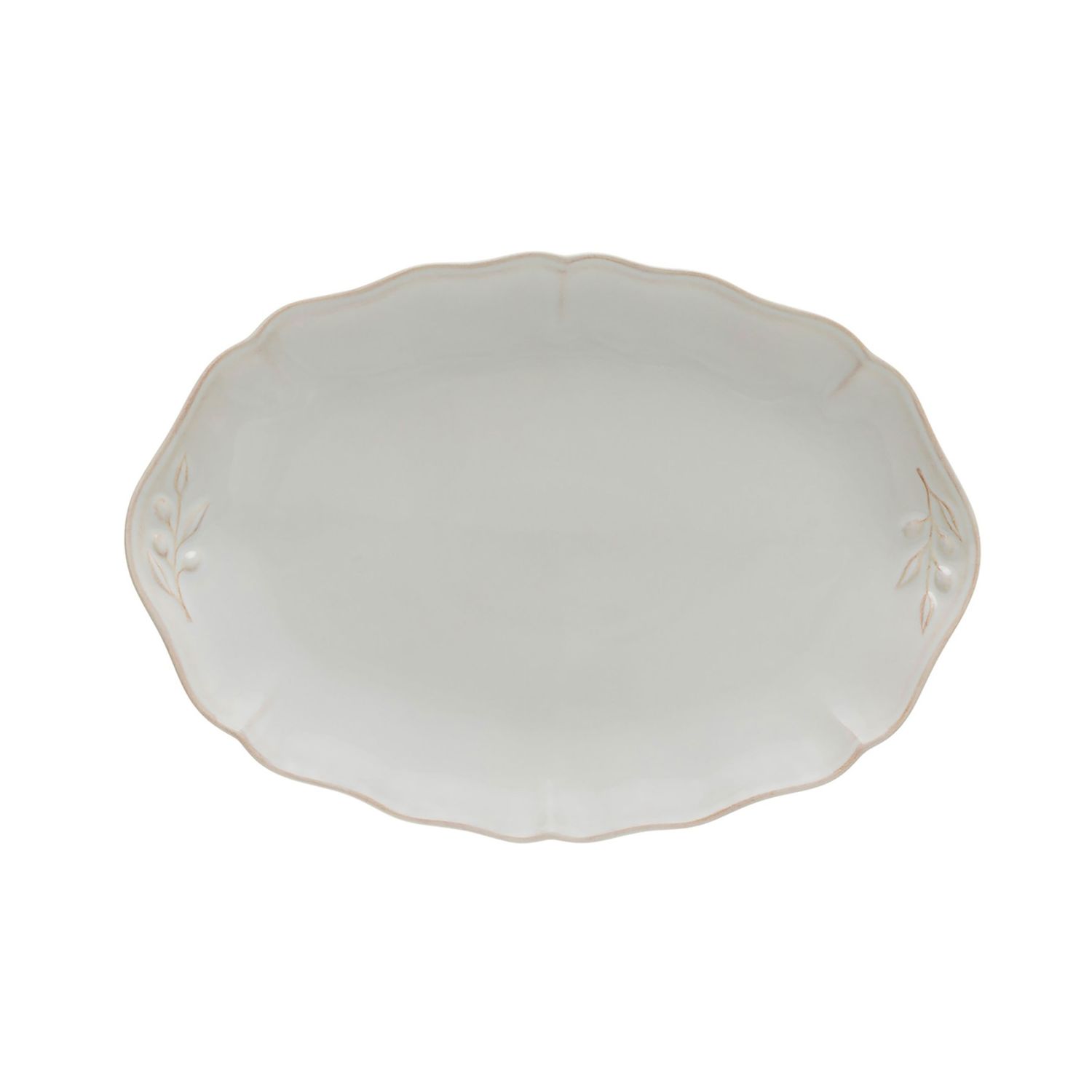 Costa Nova Alentejo White Medium Oval Platter, JA321-WHT, 5606739952167