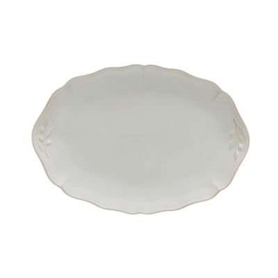 Costa Nova Alentejo White Medium Oval Platter, JA321-WHT, 5606739952167