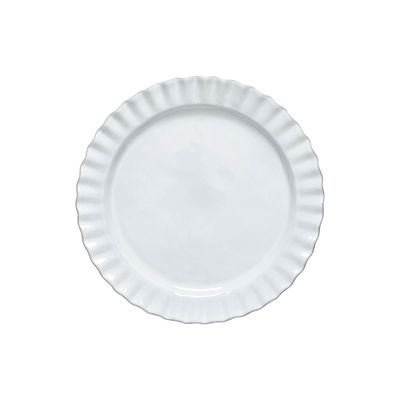 Costa Nova Festa Ecogres White Dinner Plate 27, 1DIP271E-WHI, 5606739967925