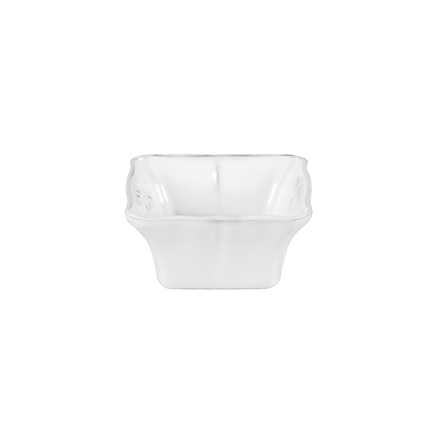 Costa Nova Alentejo White Square Soup Cereal Fruit Bowl, JS131-WHT, 5606739911065