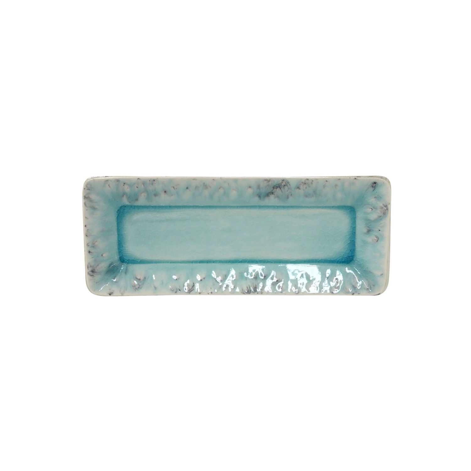 Costa Nova Madeira Blue 10.5 Inch Rectangular Tray, BOR271-BLU, 5606739932268
