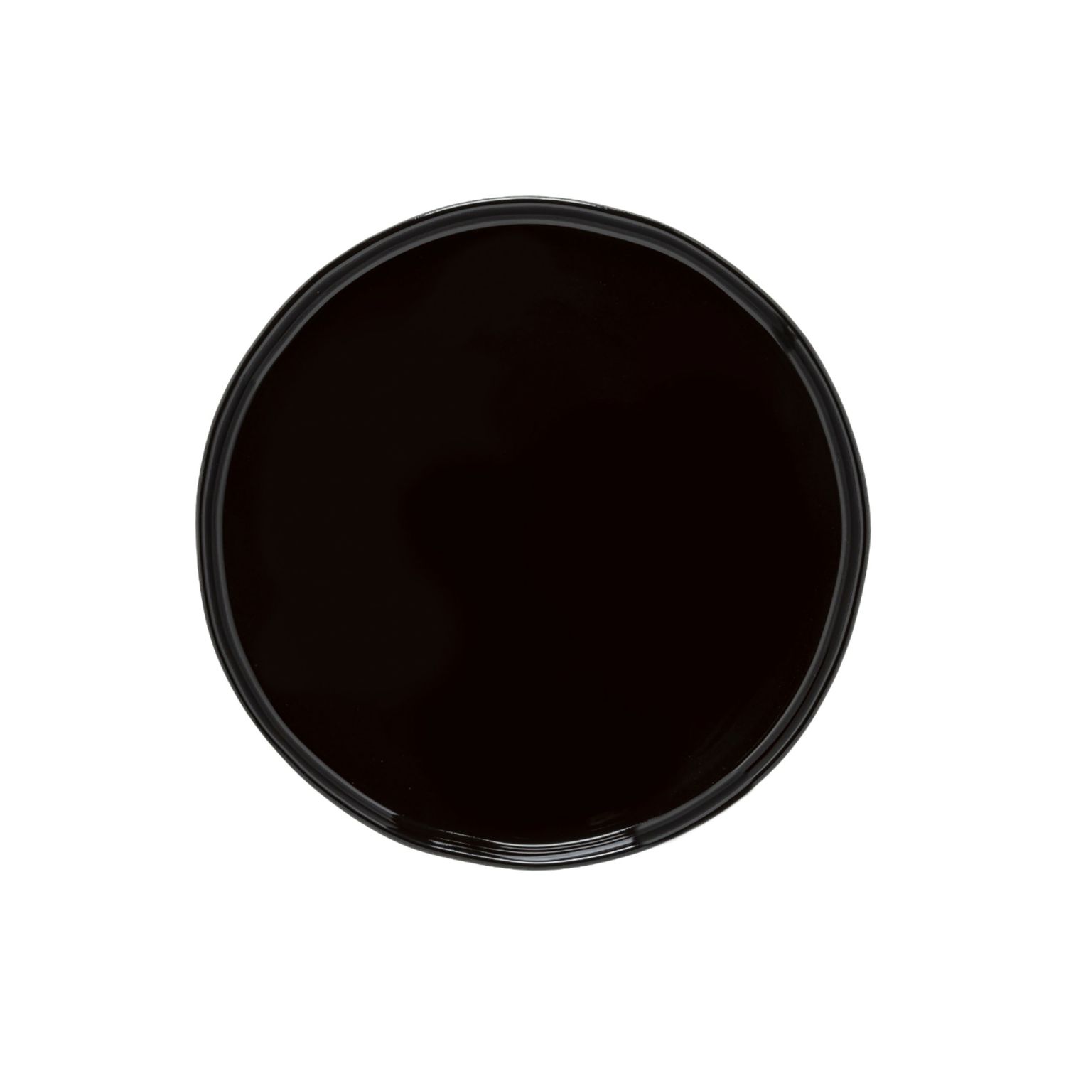Costa Nova Lagoa Ecogres Black D Inchner Plate 11 Inch, 1LOP271E-BLK, 5606739960476