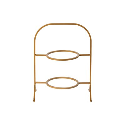 Costa Nova Marrakesh Gold 2 Appetizer Plates Holder, O30396-GLD, 5606739972363
