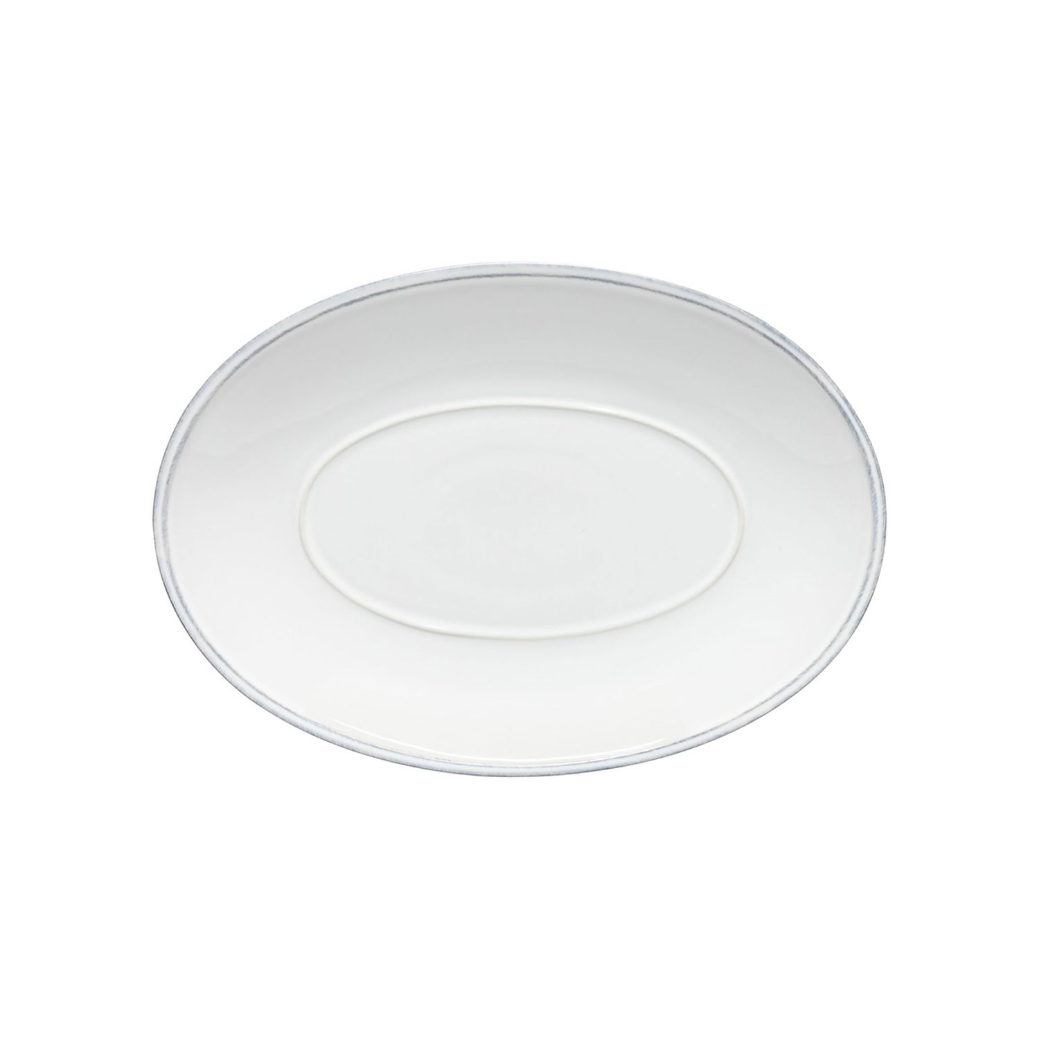 Costa Nova Friso White 11.75 Inch Oval Platter, FIA302-WHI, 5606739919542