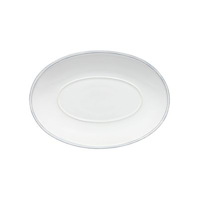 Costa Nova Friso White 11.75 Inch Oval Platter, FIA302-WHI, 5606739919542