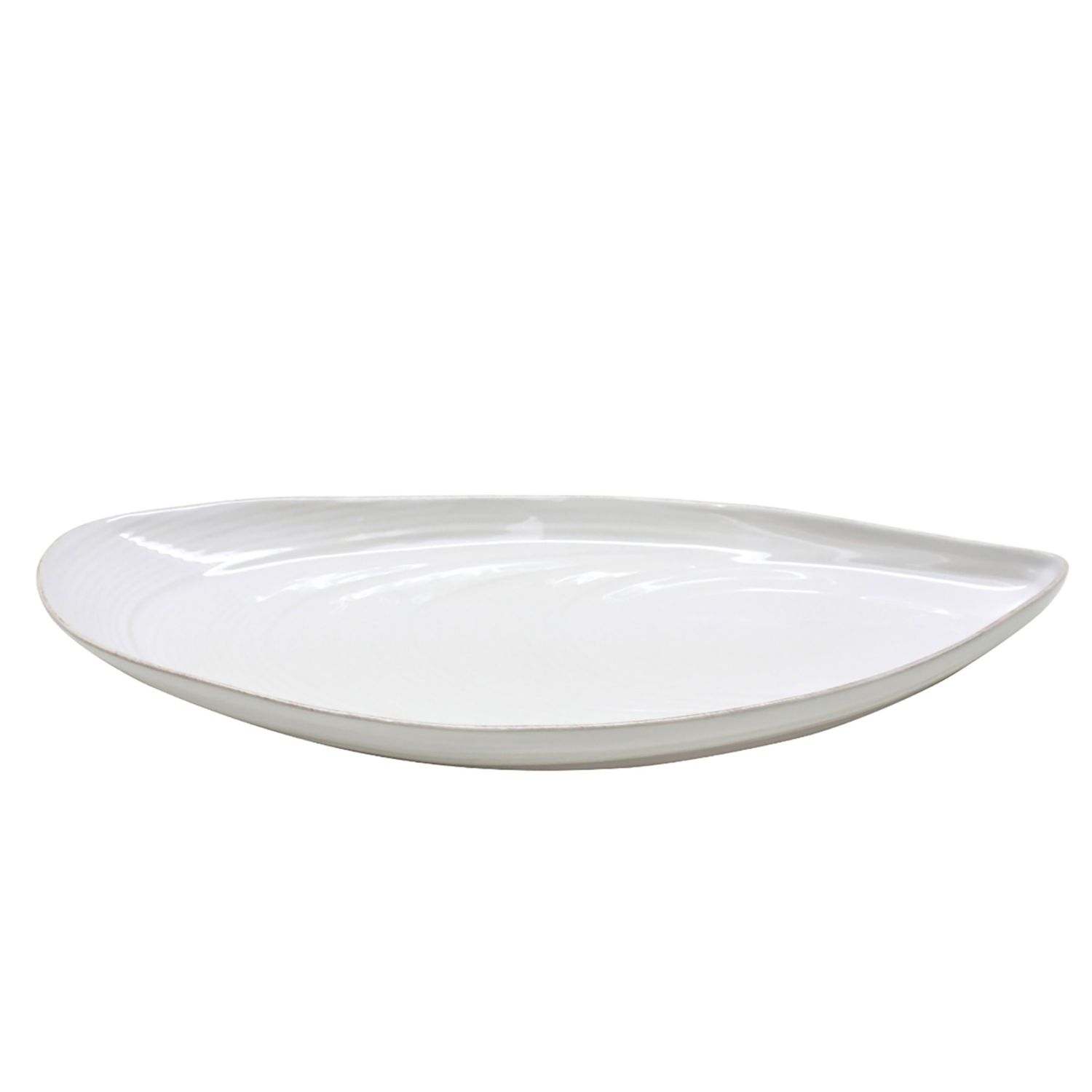 Costa Nova Aparte White 17.75 Inch Oval Platter, MRA451-WHI, 5606739931872