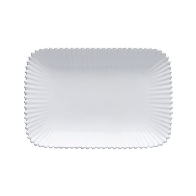 Costa Nova Pearl White Medium Rectangular Platter, PER302-WHI, 5606739951009