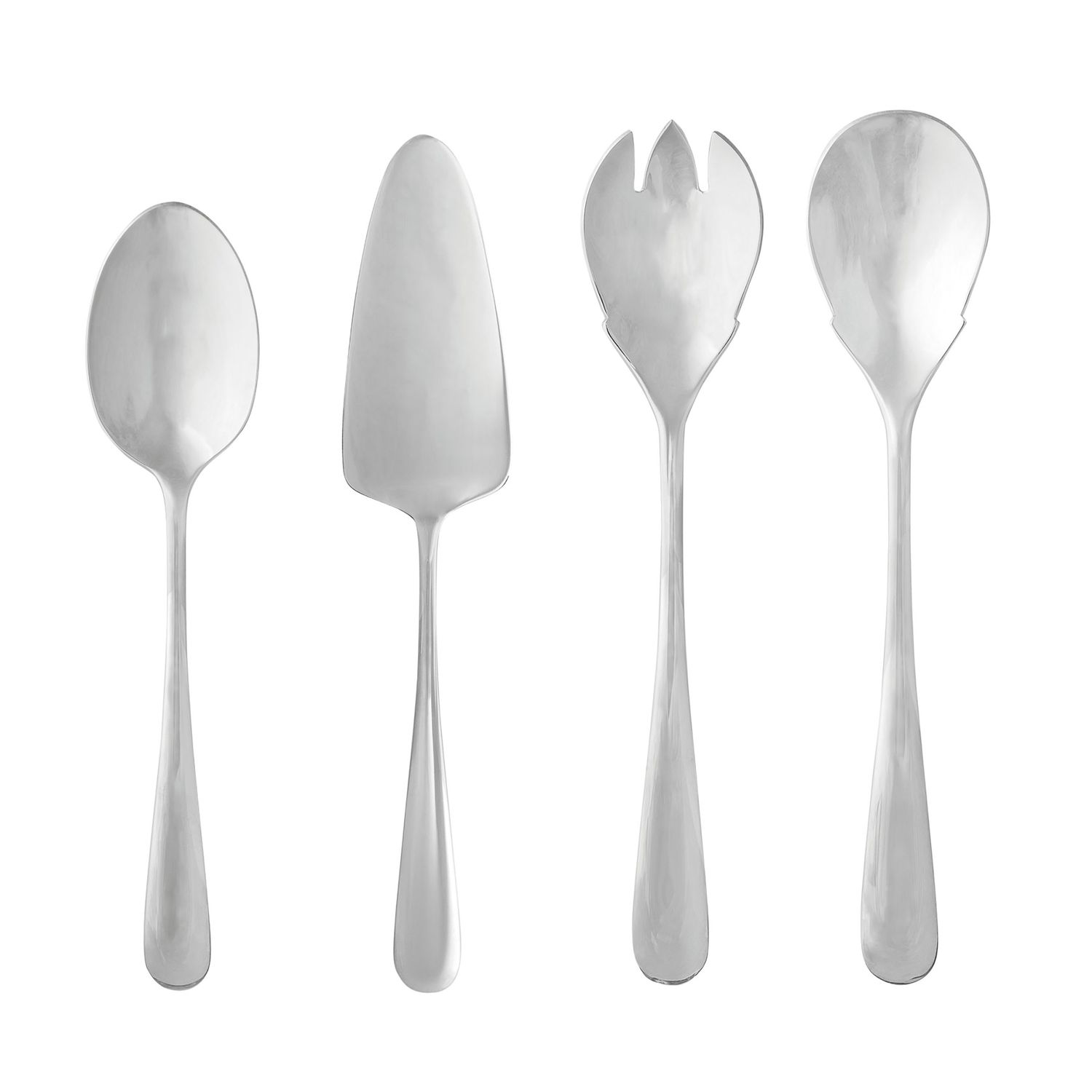 Costa Nova Lumi Polished 4-Piece Hostess Serving Set1, C20435-POL, 5606739953065