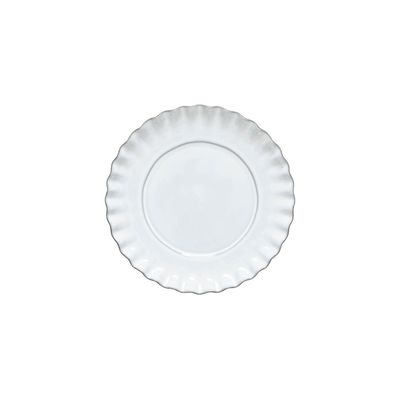 Costa Nova Festa Ecogres White Salad Dessert Plate 21, 1DIP211E-WHI, 5606739967932
