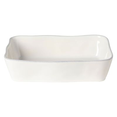 Costa Nova Livia White Rectangular Baker 30, LSR301-WHI, 5606739967178