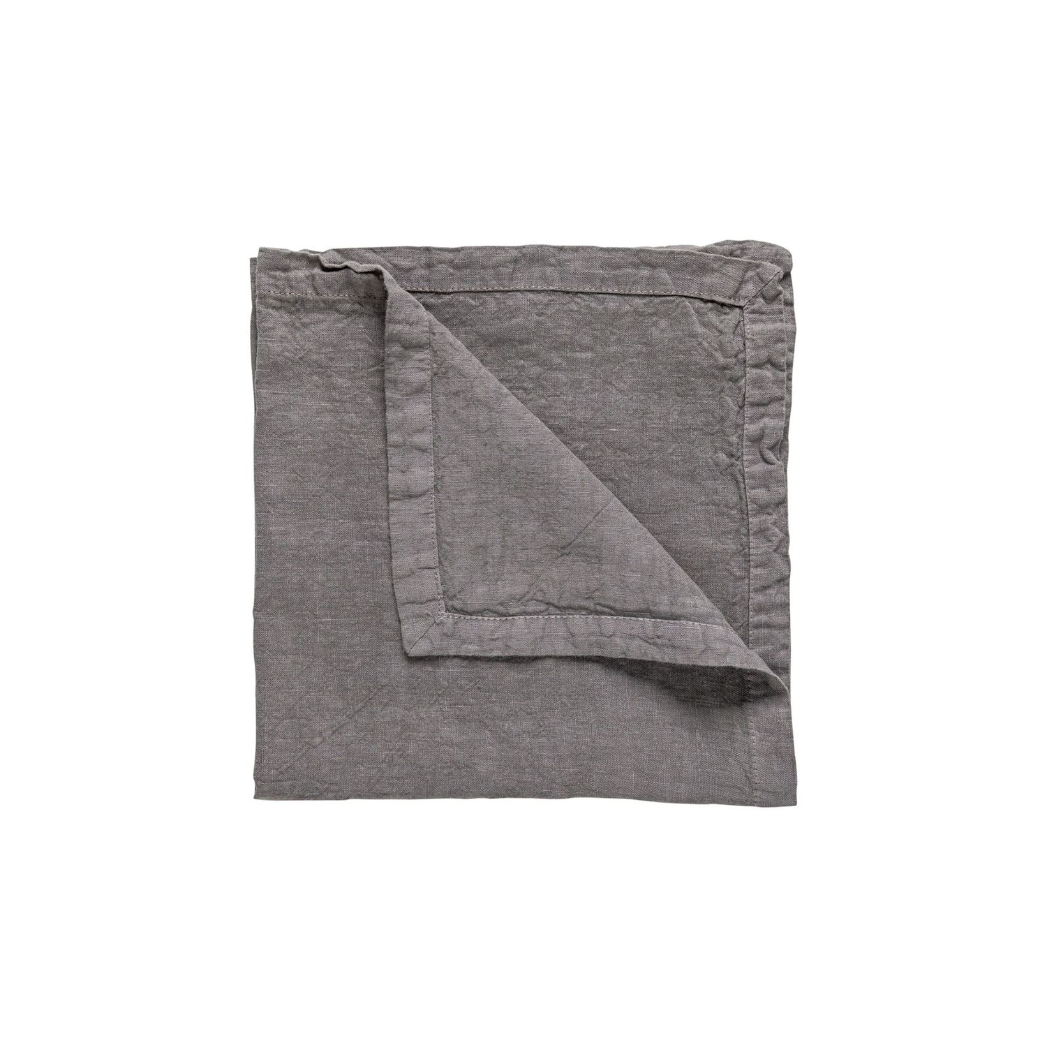 Costa Nova Table Linen Maria Dusk Grey Napkin 100% Linen Ajour, TX0180-DGY, 5606739963453