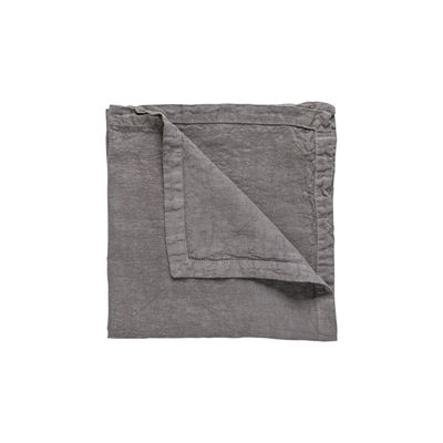 Costa Nova Table Linen Maria Dusk Grey Napkin 100% Linen Ajour, TX0180-DGY, 5606739963453
