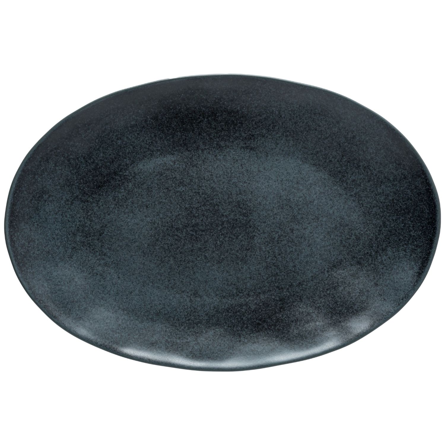 Costa Nova Livia Matte Black Oval Platter 18 Inch, GOA451-BLK, 5606739960803