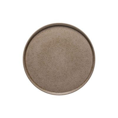 Costa Nova Redonda Brown Round Plate 11 Inch 27Cm, RNP271-BRN, 5606739966492