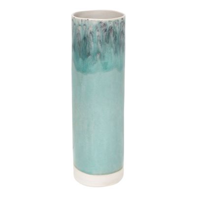 Costa Nova Madeira Blue Cylinder Vase, NAV301-BLU, 5606739935924