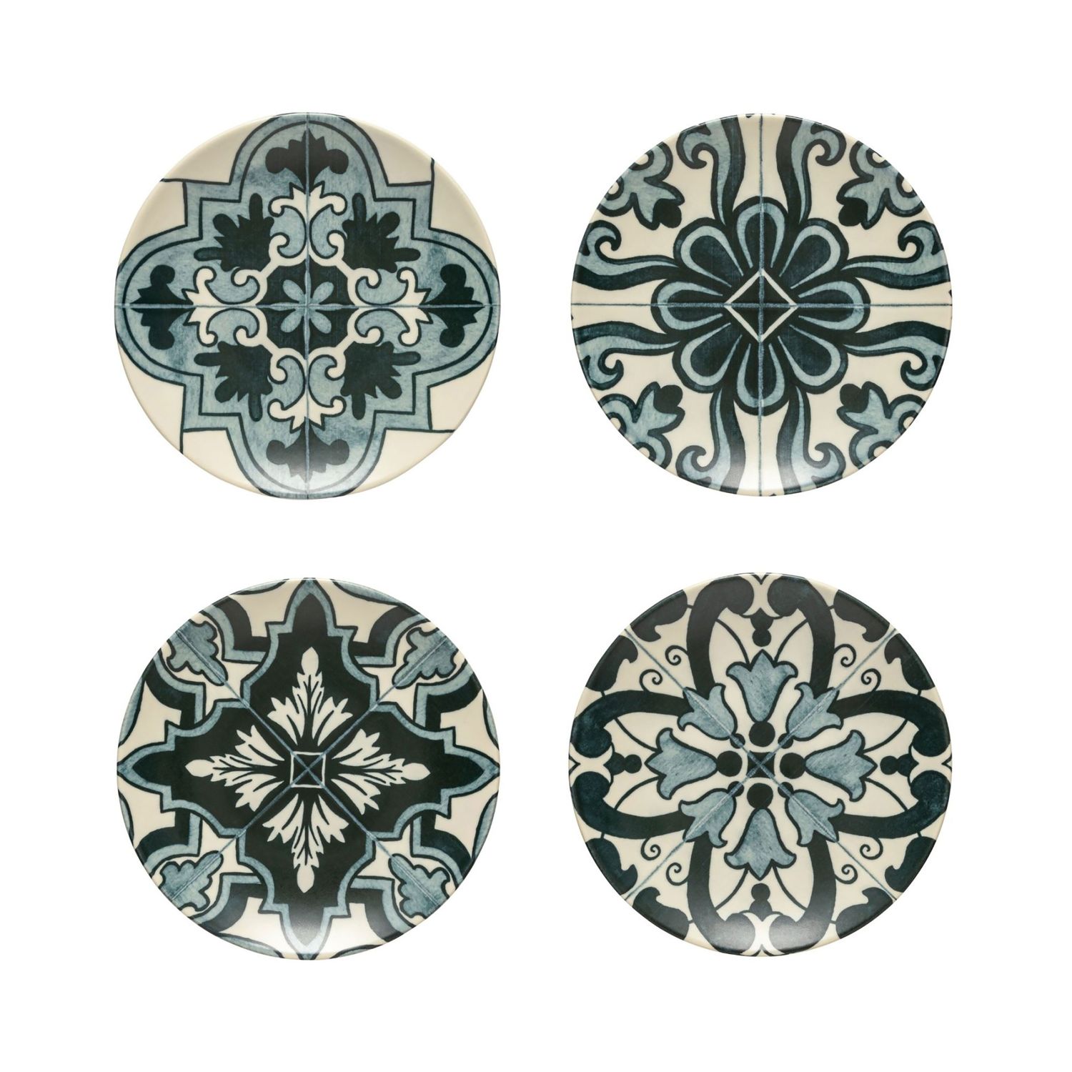 Costa Nova Elements Lamego Set 4 Appetizer Plate 16, SLPS03-LMA, 5606739971717