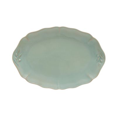 Costa Nova Alentejo Turquoise Medium Oval Platter, JA321-TRQ, 5606739952174