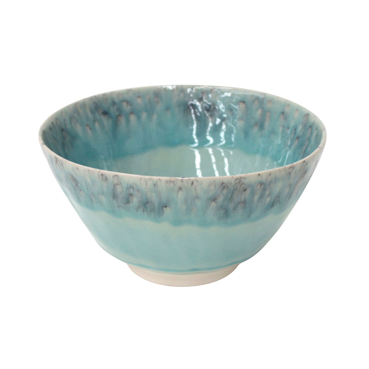Costa Nova Madeira Blue Salad Bowl, DES241-BLU, 5606739930066