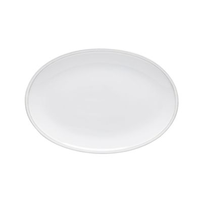Costa Nova Friso White Oval Steak Plate, FIP332-WHI, 5606739952037