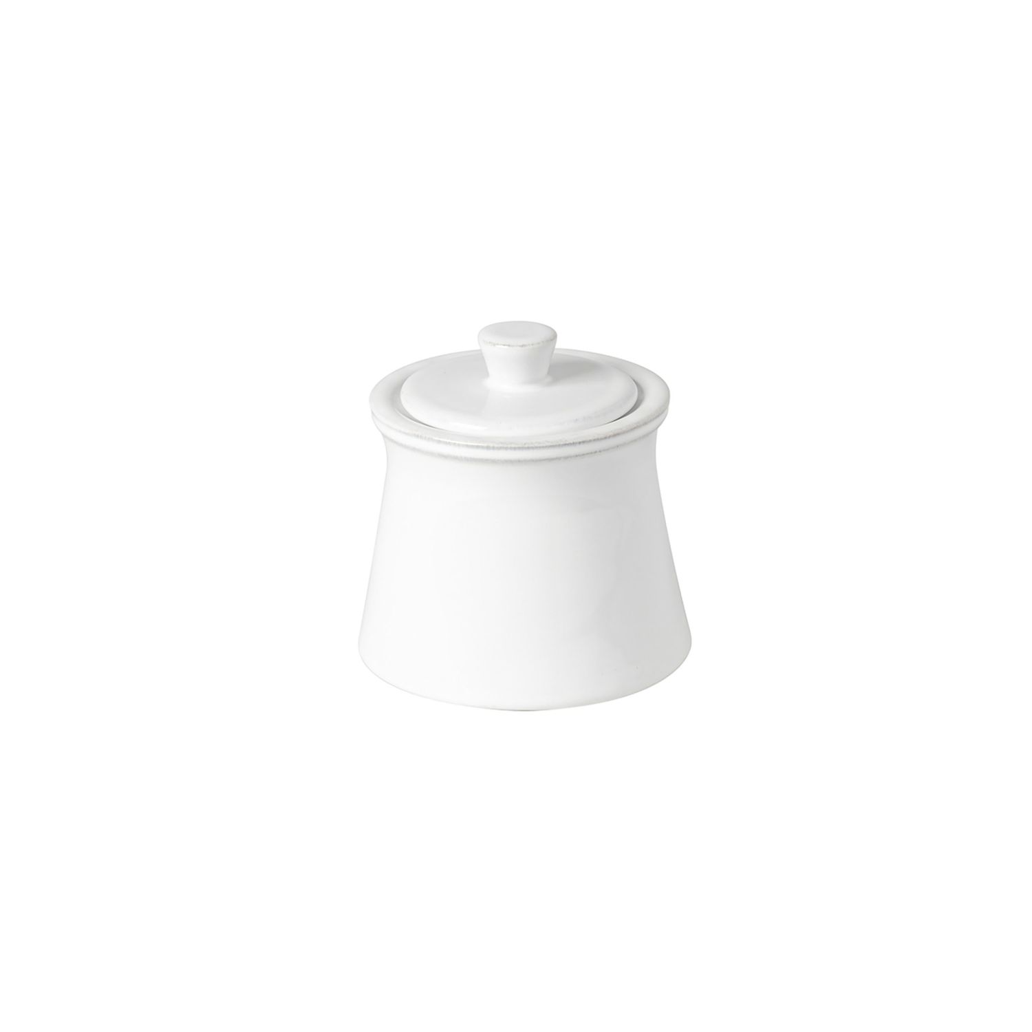 Costa Nova Friso White Sugar Bowl, FIX121-WHI, 5606739913557