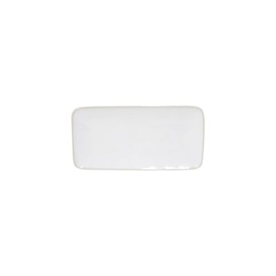 Costa Nova Beja White Cream 8.75 Inch Rectangular Tray, ATR221-CRM, 5606739933203