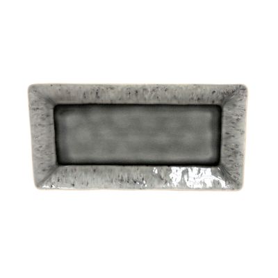 Costa Nova Madeira Grey 13.25 Inch Rectangular Tray, BOR341-GRY, 5606739933142