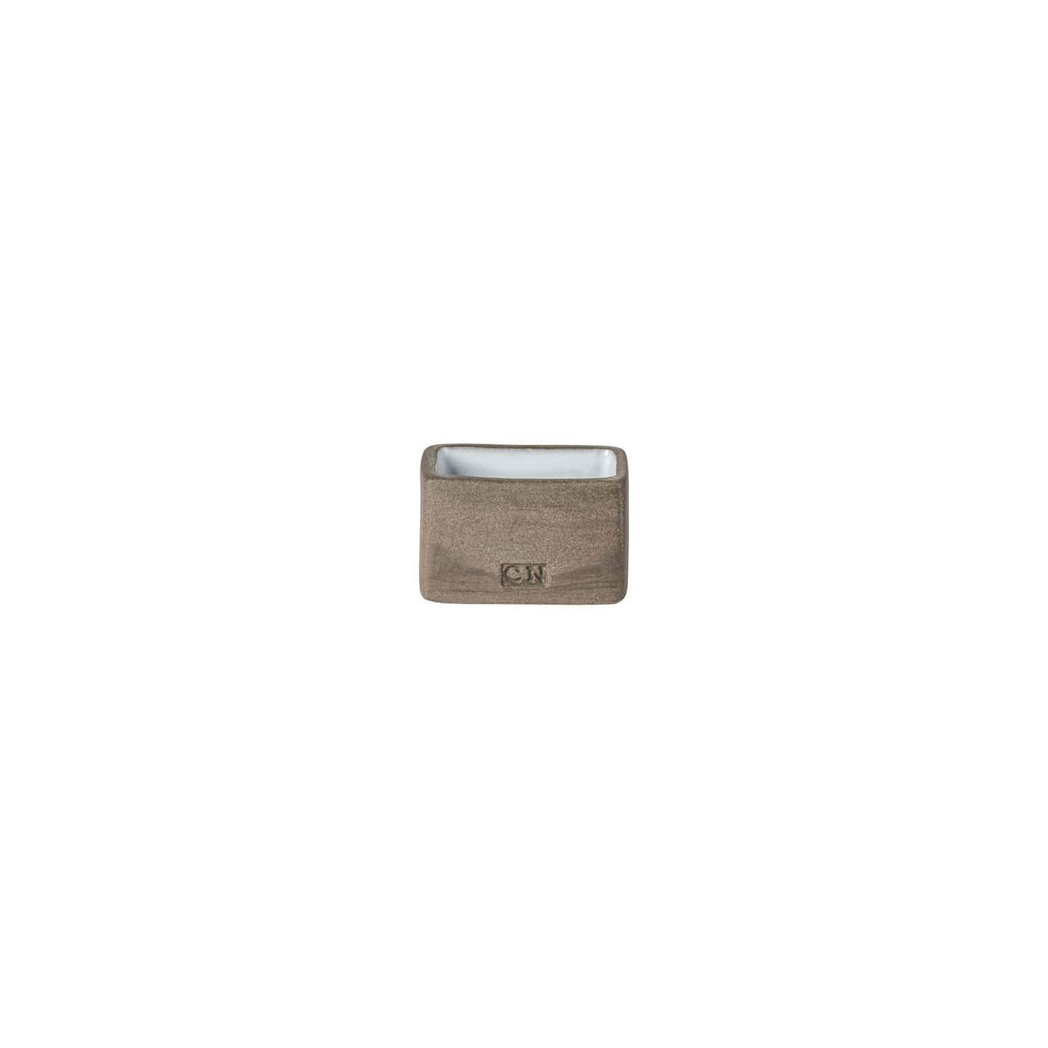 Costa Nova Napkin Ring Ecogres White Set 4 Rectangular Napkin Rings, 1VADS03-WHI, 5606739969493