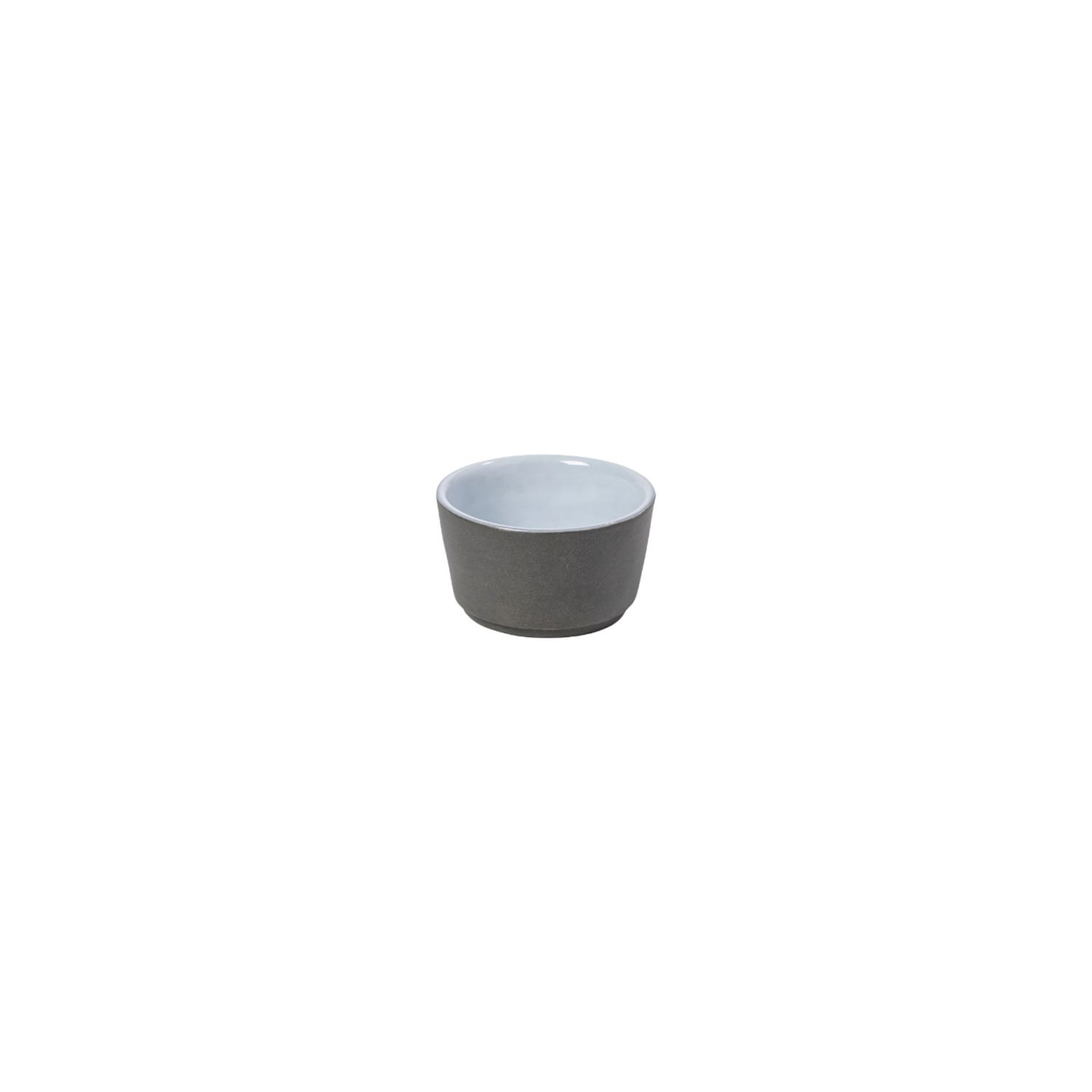Costa Nova Lagoa Ecogres White Ramekinch Butter Dish 3 Inch, 1LON071-WHI, 5606739960124