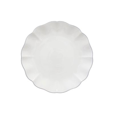 Costa Nova Rosa White Salad Dessert Plate 21, DAP221-WHI, 5606739967864