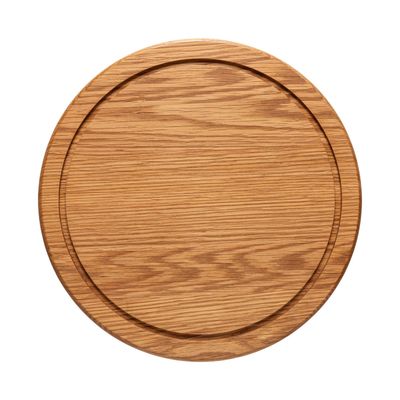 Casafina Scotia Oak Wood Oak Wood Round Cutting Lid With , O30400-OAK, 560673983172