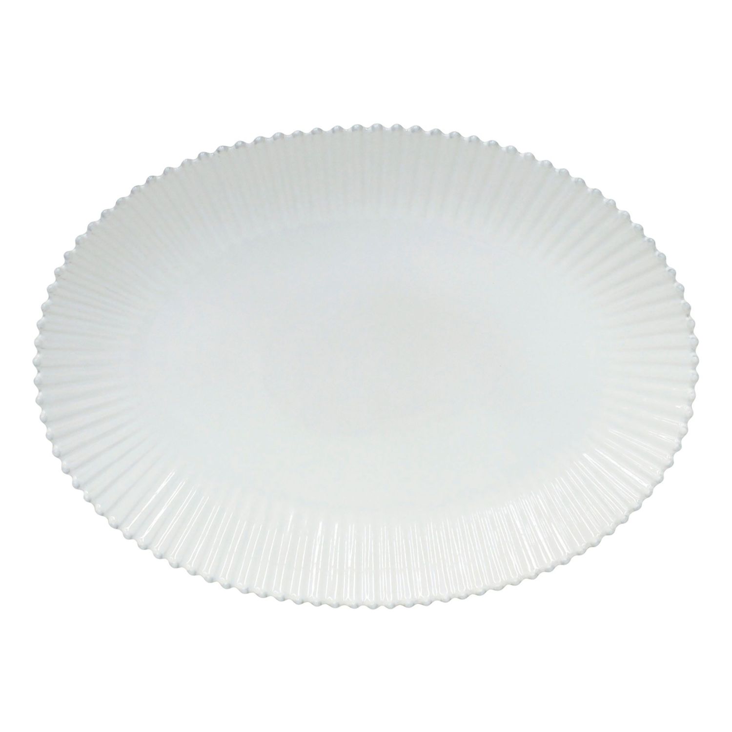 Costa Nova Pearl White Oval Platter, PEA501-WHI, 5606739933258