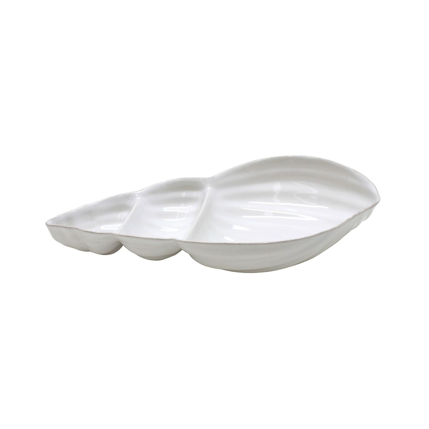 Costa Nova Aparte White Divided Aperitif Dish, MRD402-WHI, 5606739931902