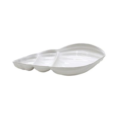 Costa Nova Aparte White Divided Aperitif Dish, MRD402-WHI, 5606739931902