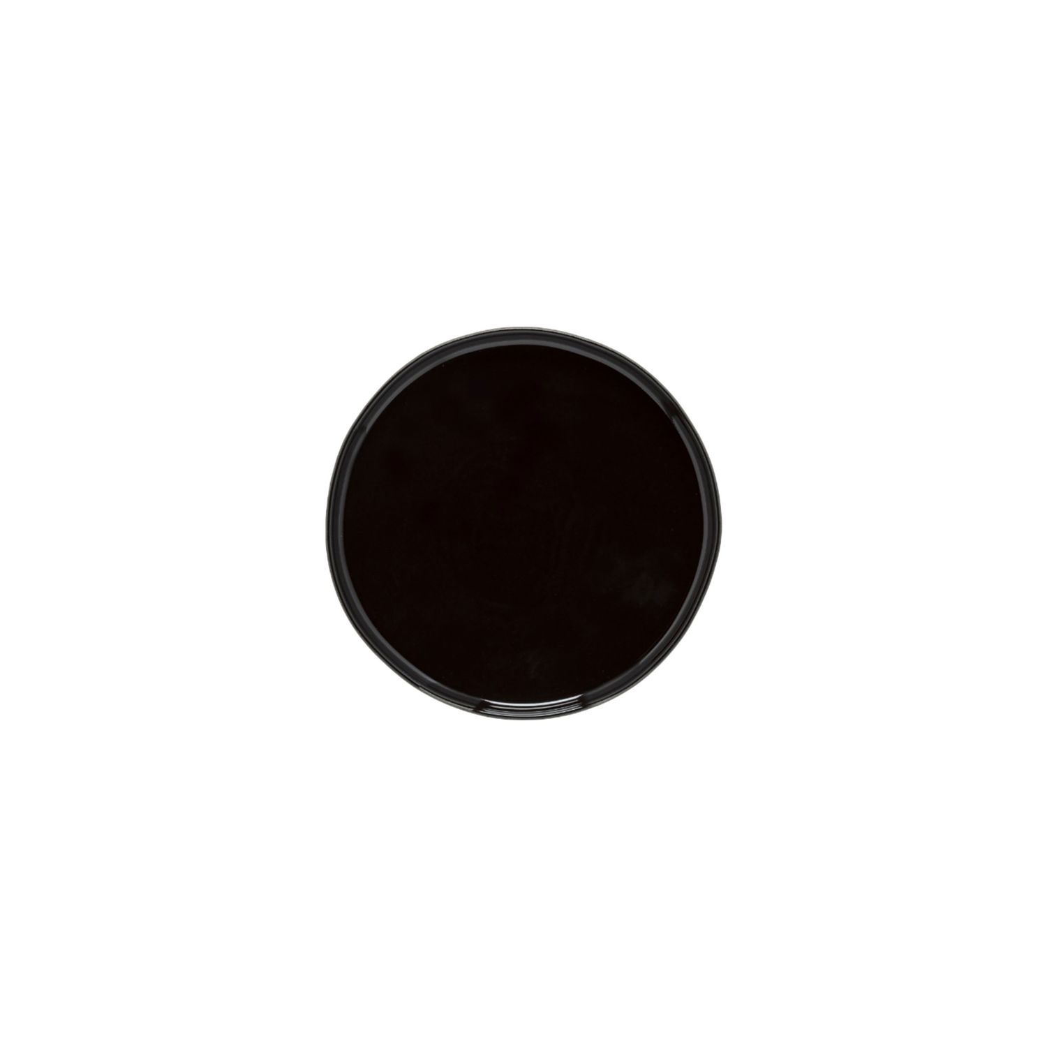 Costa Nova Lagoa Ecogres Black Bread Plate 7 Inch, 1LOP161E-BLK, 5606739960506