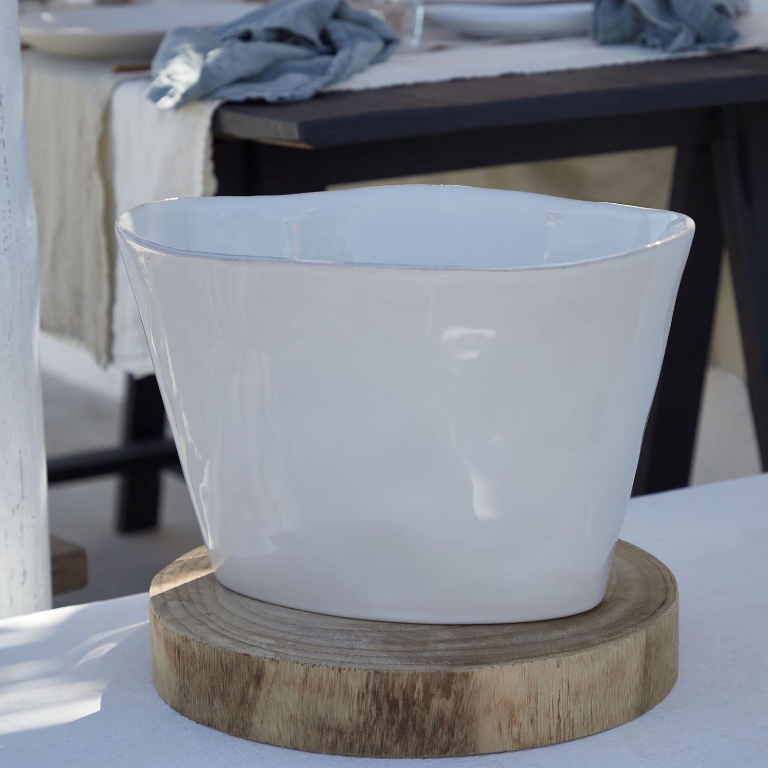 Costa Nova Aparte White Party Bucket, LSD321-WHI, 5606739933371