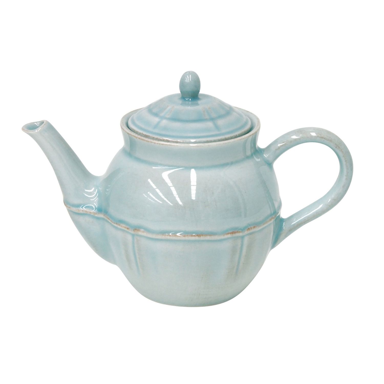 Costa Nova Alentejo Turquoise 50.7 Oz Tea Pot, TX261-TRQ, 5606739933302
