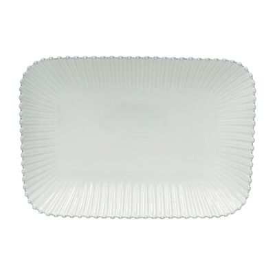 Costa Nova Pearl White Rectangular Platter, PER403-WHI, 5606739933265