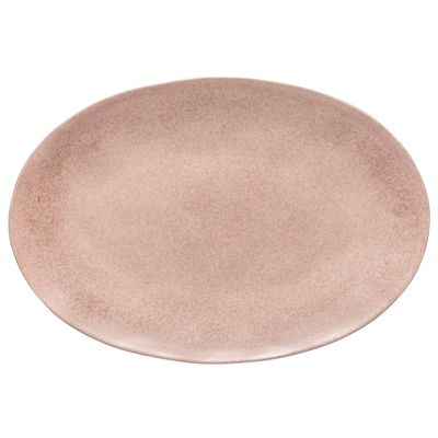 Costa Nova Livia Mauve Rose Oval Platter 18 Inch, GOA451-PNK, 5606739965129
