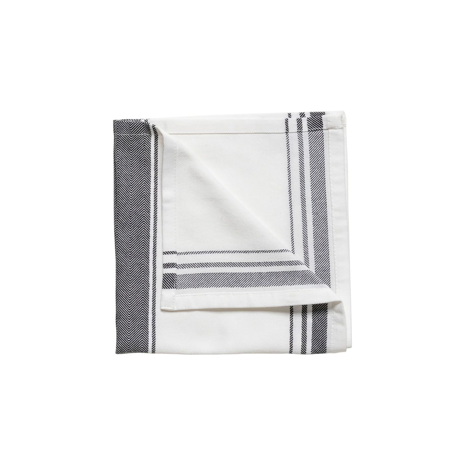 Costa Nova Table Linen Carmo Black Napkin 100% Co, TX0189-BLK, 5606739964580
