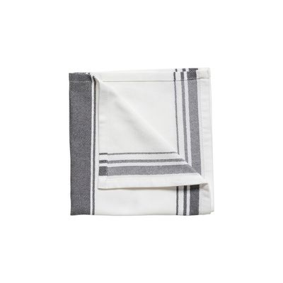 Costa Nova Table Linen Carmo Black Napkin 100% Co, TX0189-BLK, 5606739964580