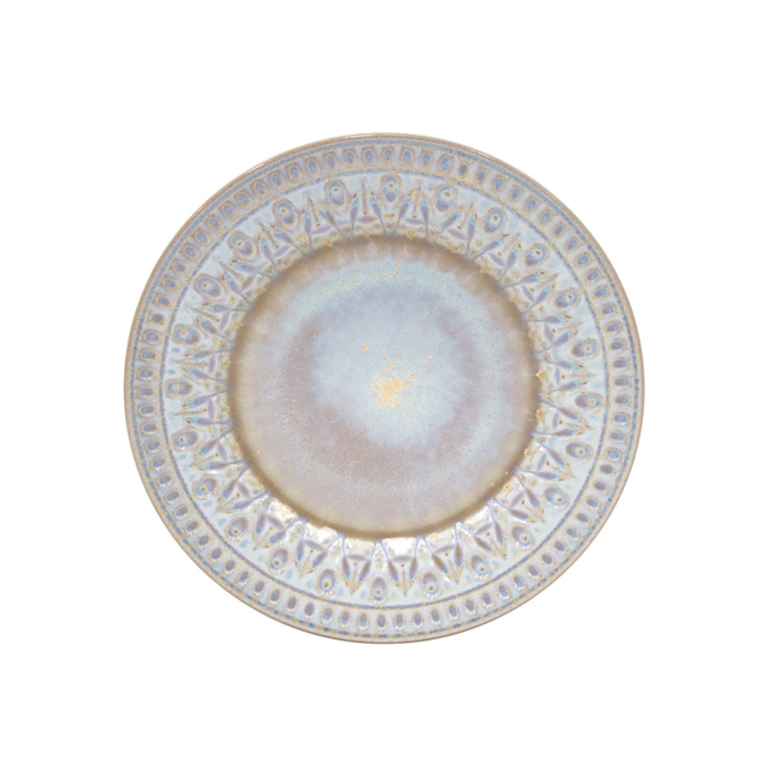 Costa Nova Cristal Nacar Salad Plate, STP223-NAC, 5606739936624