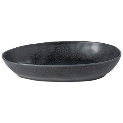 Costa Nova Livia Matte Black Oval Baker 14 Inch, LNA361-BLK, 5606739960834