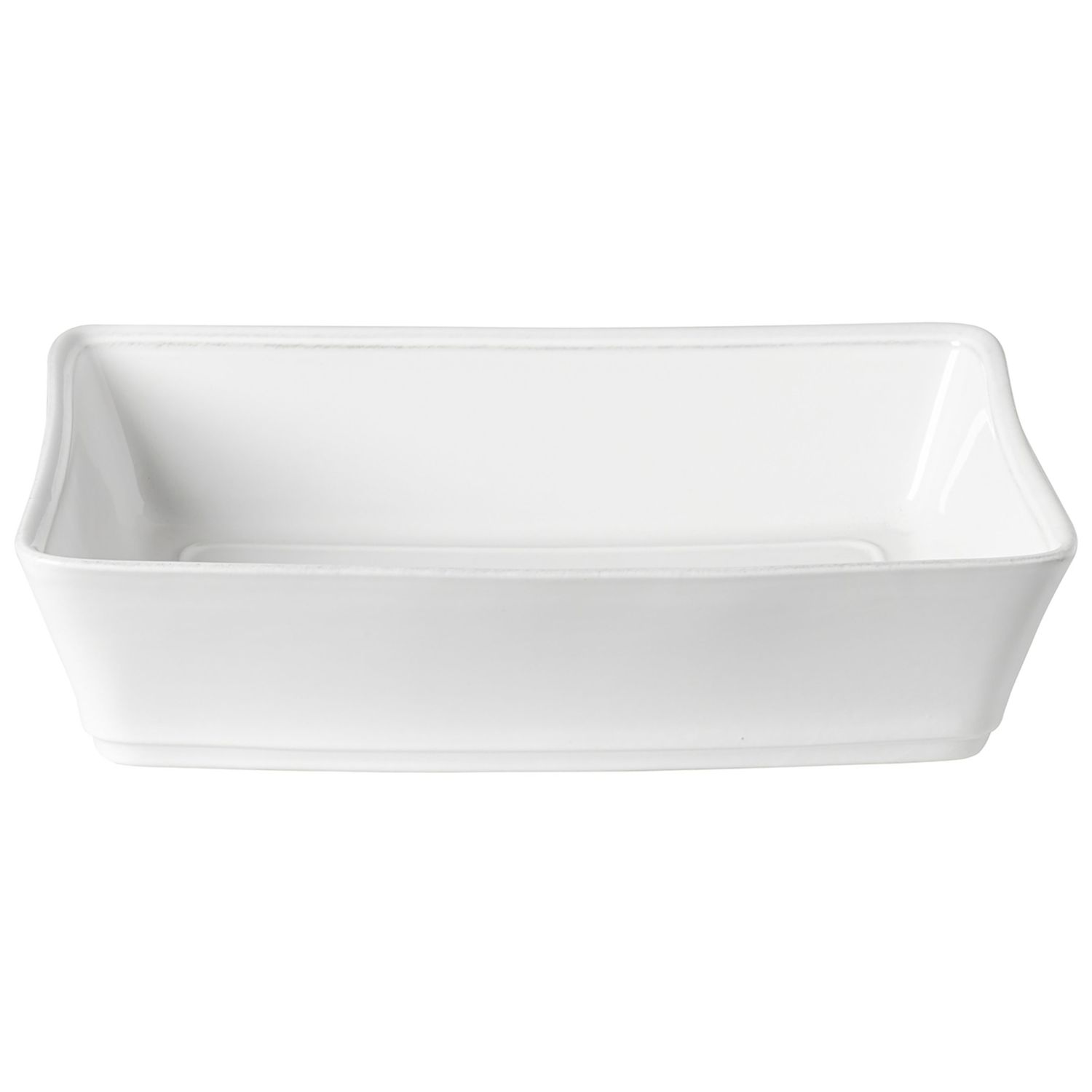 Costa Nova Friso White 14.75 Inch Rectangular Baker, FIR351-WHI, 5606739916848