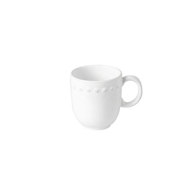 Costa Nova Pearl White Mug, PEC131-WHI, 5606739934279