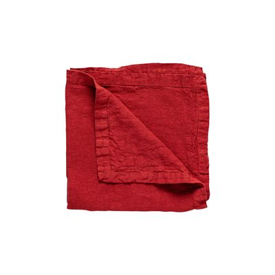 Costa Nova Table Linen Maria Chili Pepper Place Mat 100% Linen, TX0197-CHI, 5606739963620