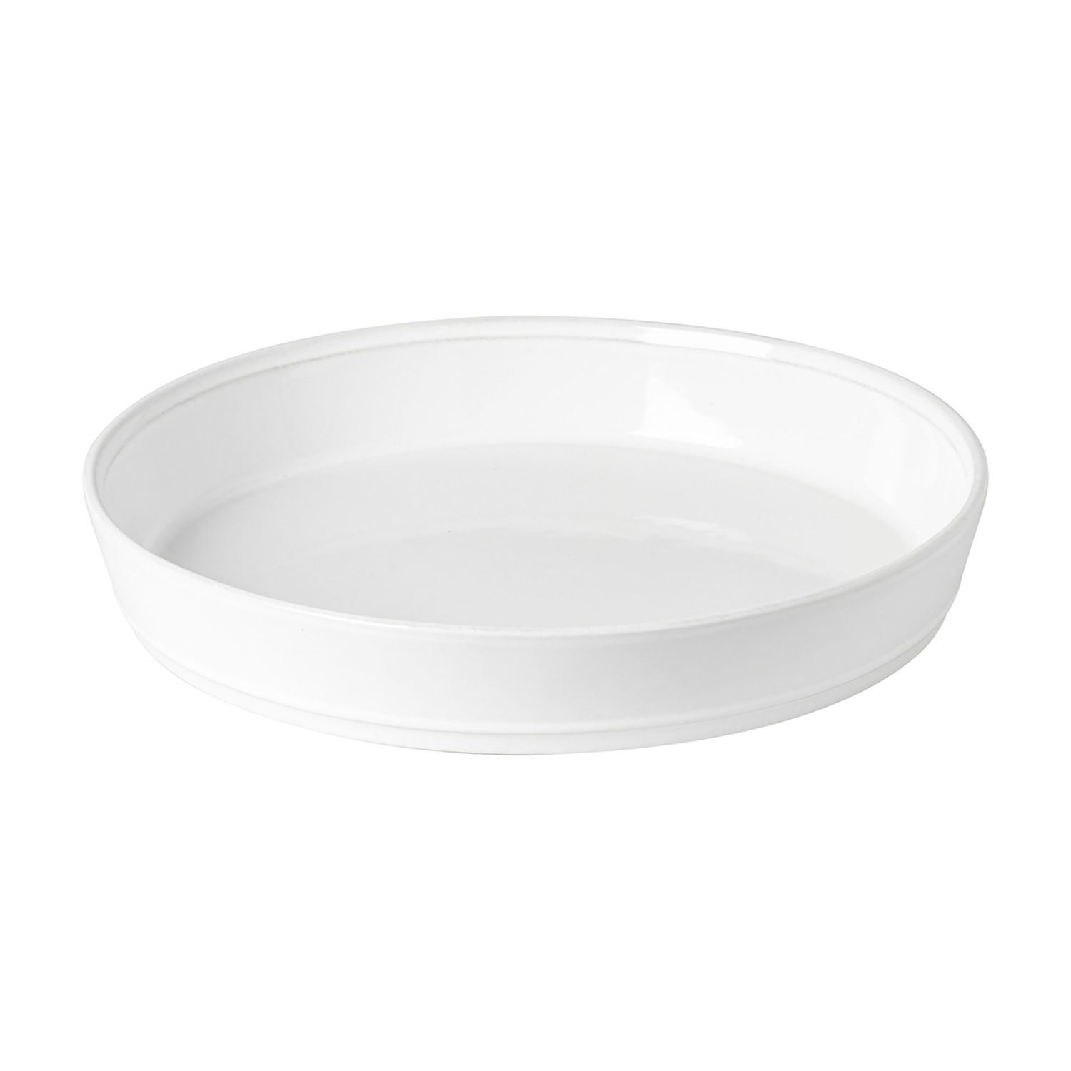 Costa Nova Friso White Pie Dish, FIT301-WHI, 5606739916862