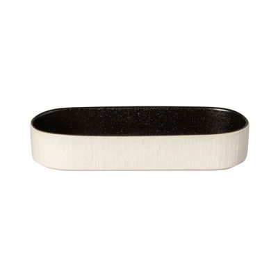 Costa Nova Notos Latitude Black Deep Oval Tray 25, NSA251-LTB, 5606739953980